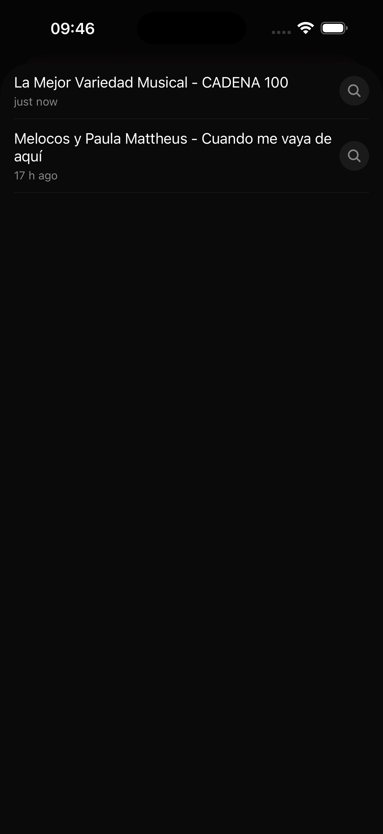 Song history